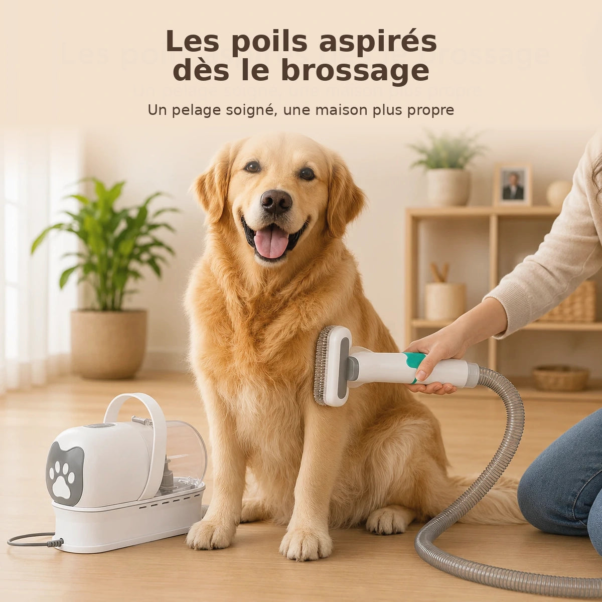 Station de Toilettage Aspirante 7-en-1
