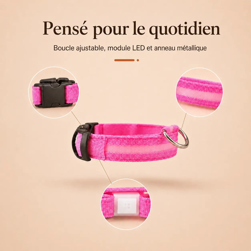 Collier Lumineux LED