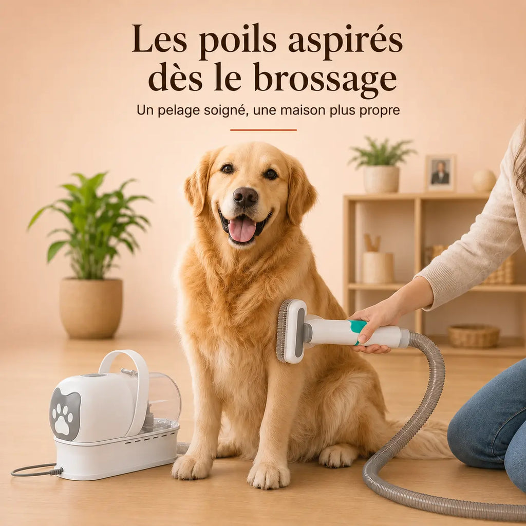 Station de Toilettage Aspirante 7-en-1