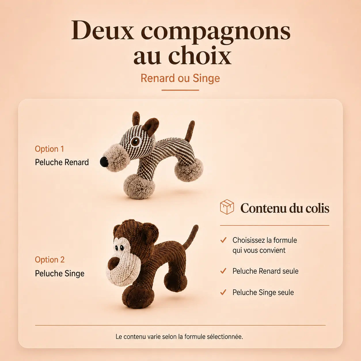 Peluche Renard