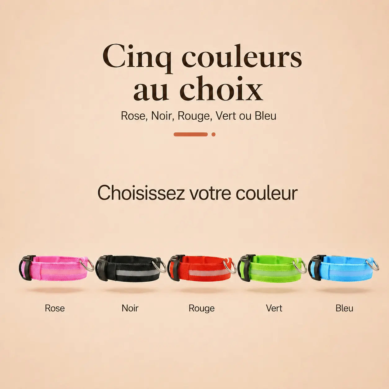 Collier Lumineux LED