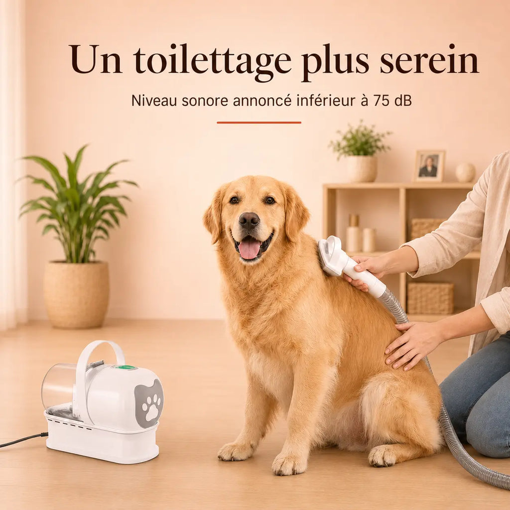 Station de Toilettage Aspirante 7-en-1