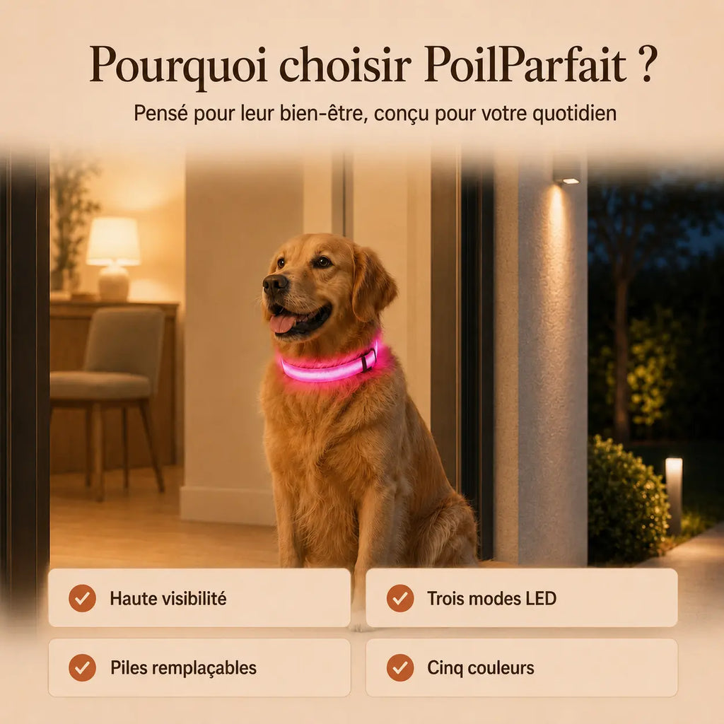 Collier Lumineux LED