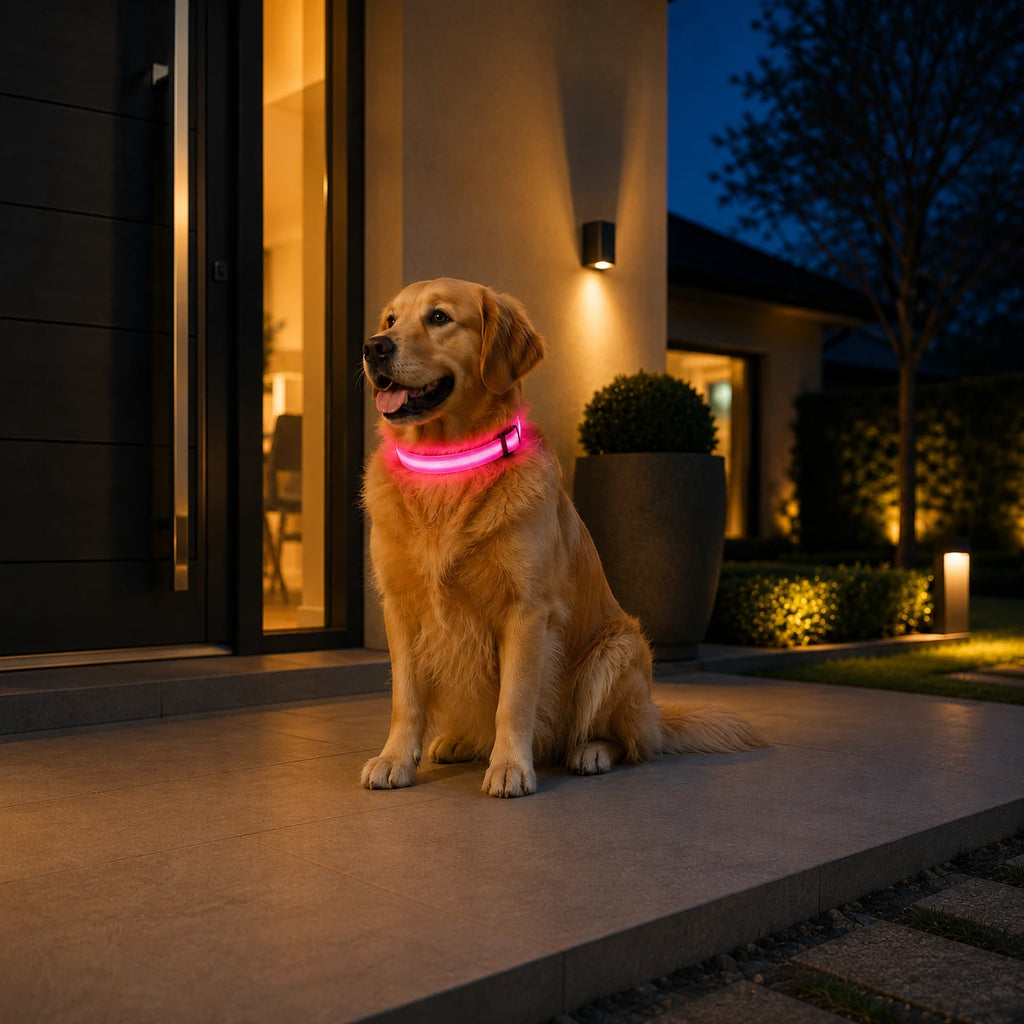 Collier Lumineux LED pour Chien