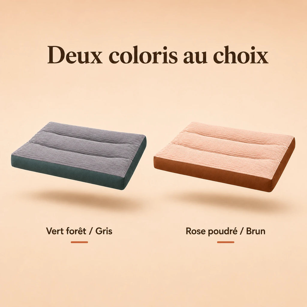 Matelas confort déhoussable pour chien et chat