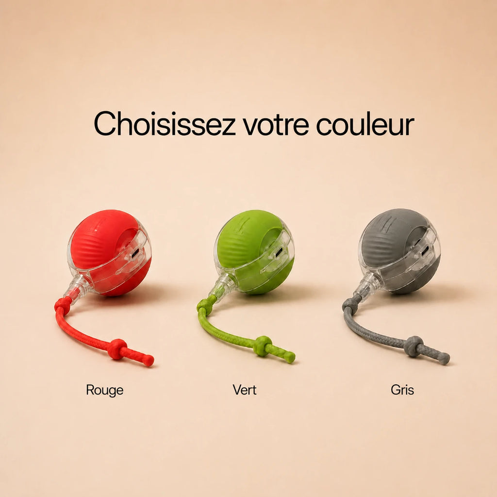 Balle Interactive Intelligente pour Chien et Chat