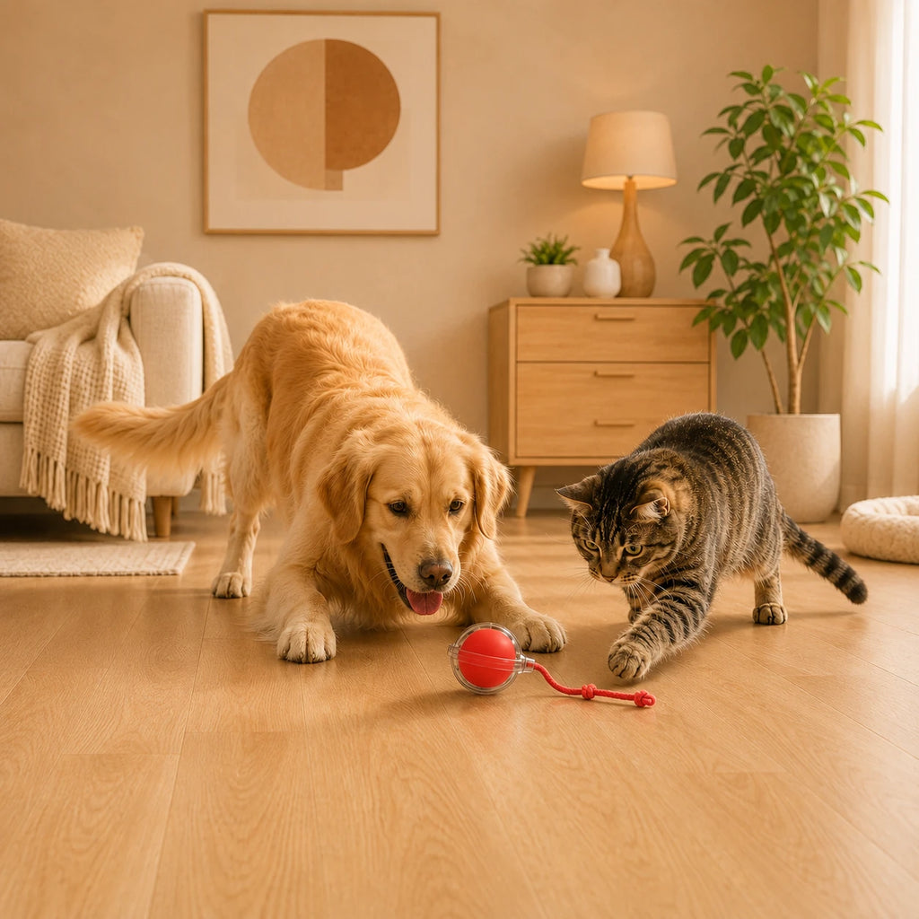 Balle Interactive Intelligente pour Chien et Chat